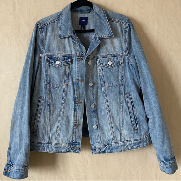 GAP Distressed Denim Jacket - Picture 3 of 3